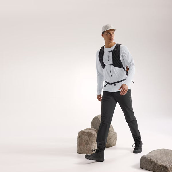 Arc'Teryx - Maglia Cormac Logo Solitude Heather Void - X000008452 - SOLITUDE/HEATHER///VOID