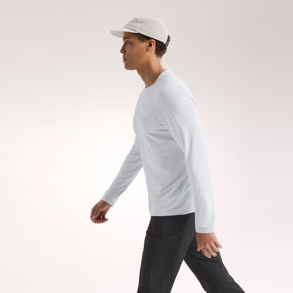 Arc'Teryx - Maglia Cormac Logo Solitude Heather Void - X000008452 - SOLITUDE/HEATHER///VOID