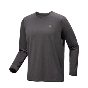 Arc'Teryx - Maglia Cormac Crew Black Heather - X000009719 - BLACK/HEATHER