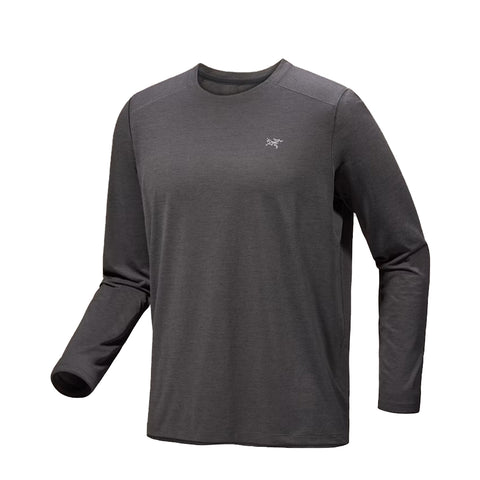 Arc'Teryx - Maglia Cormac Crew Black Heather - X000009719 - BLACK/HEATHER