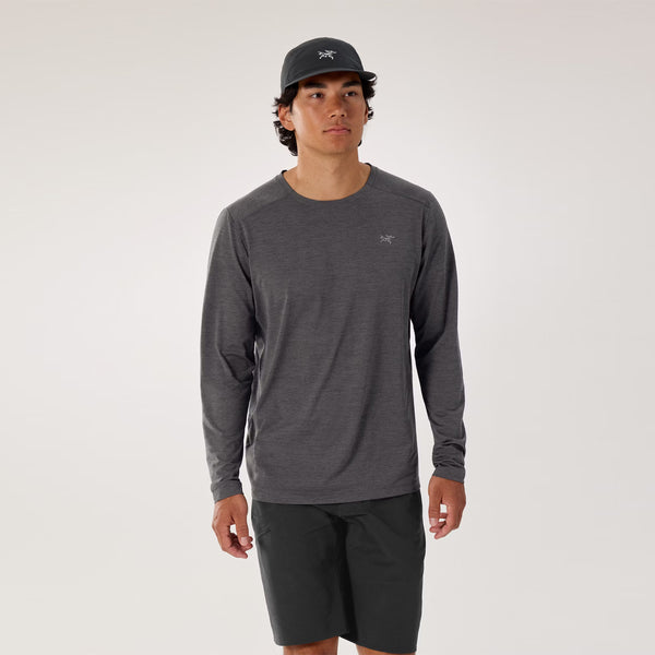 Arc'Teryx - Maglia Cormac Crew Black Heather - X000009719 - BLACK/HEATHER