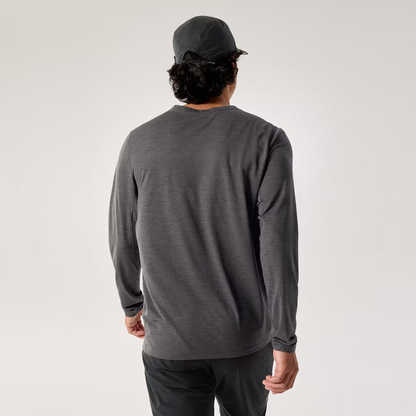 Arc'Teryx - Maglia Cormac Crew Black Heather - X000009719 - BLACK/HEATHER
