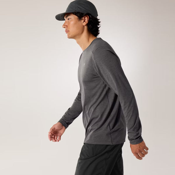 Arc'Teryx - Maglia Cormac Crew Black Heather - X000009719 - BLACK/HEATHER