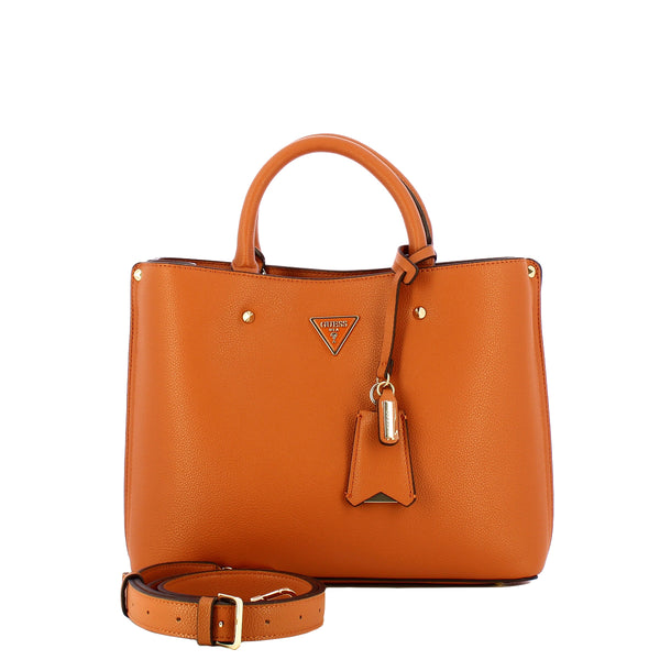Guess - Meridian II Cognac Handbag - HWBG6974060 - COGNAC