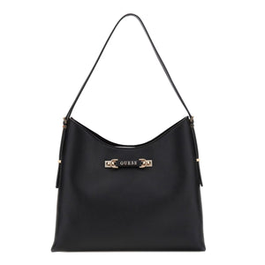 Guess - Lefia Large Black Shoulder Bag - HWBG9644020 - BLACK
