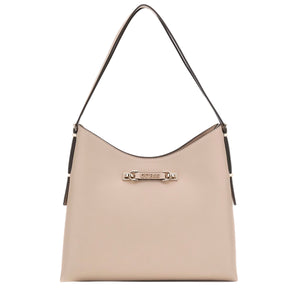 Guess - Lefia Large Simply Taupe Shoulder Bag - HWBG9644020 - SIMPLY/TAUPE