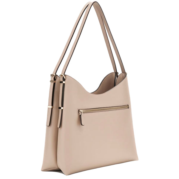 Guess - Lefia Large Simply Taupe Shoulder Bag - HWBG9644020 - SIMPLY/TAUPE