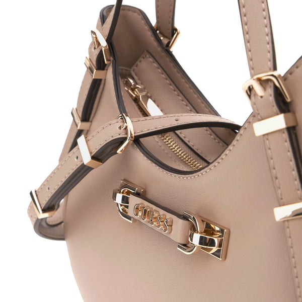 Guess - Lefia Small Simply Taupe Handbag - HWBG9644050 - SIMPLY/TAUPE