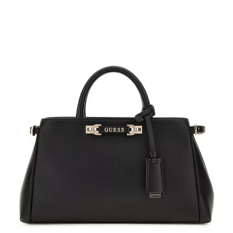 Guess - Lefia Luxury Black Handbag - HWBG9644060 - BLACK