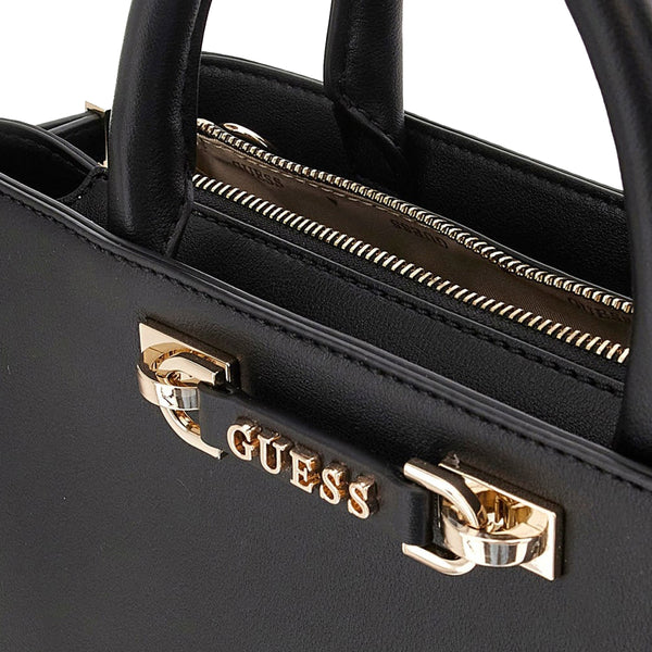 Guess - Lefia Luxury Black Handbag - HWBG9644060 - BLACK