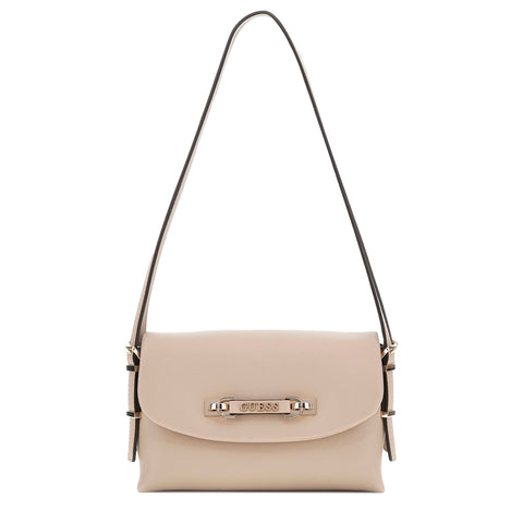 Guess - Lefia Simply Taupe Shoulder Bag - HWBG9644190 - SIMPLY/TAUPE