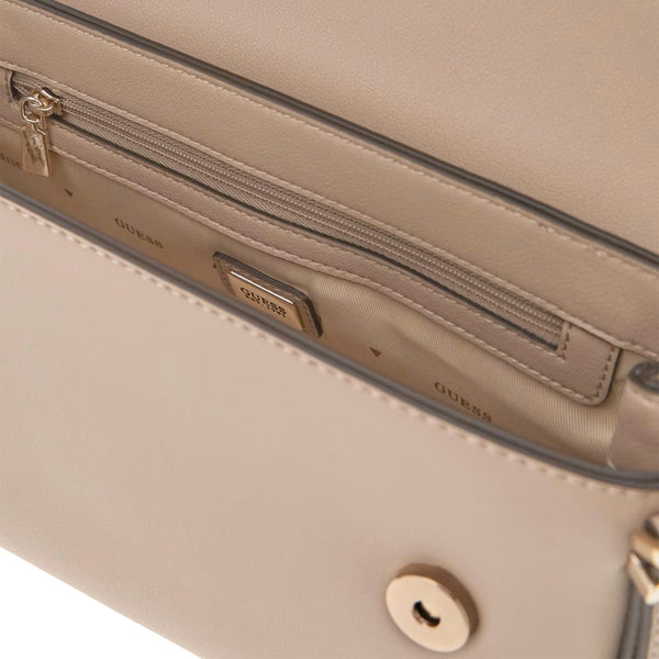 Guess - Lefia Simply Taupe Shoulder Bag - HWBG9644190 - SIMPLY/TAUPE