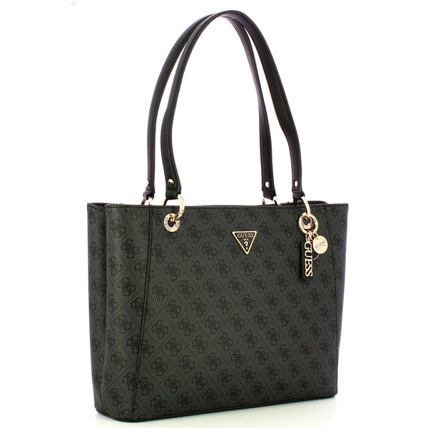 Guess - Noelle II Coal Logo Tote Bag - HWBG9672250 - COAL/LOGO