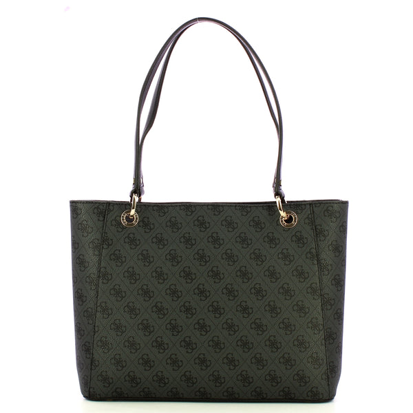 Guess - Noelle II Coal Logo Tote Bag - HWBG9672250 - COAL/LOGO