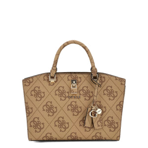 Guess - Queensland Latte Logo Handbag - HWOS9655060 - LATTE/LOGO