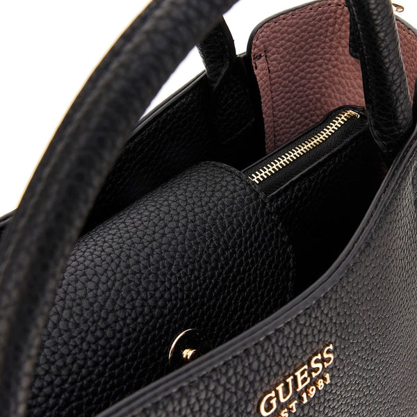 Guess - Brenton Small Black Handbag - HWPG9648050 - BLACK