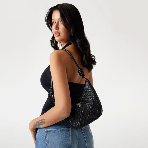 Guess - Adelasia Black Shoulder Bag - HWQL9658180 - BLACK