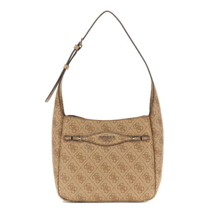 Guess - Mini Katya Latte Logo Hobo Bag - HWSG9652010 - LATTE/LOGO