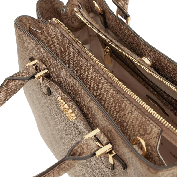 Guess - Katya Latte Logo Handbag - HWSG9652060 - LATTE/LOGO
