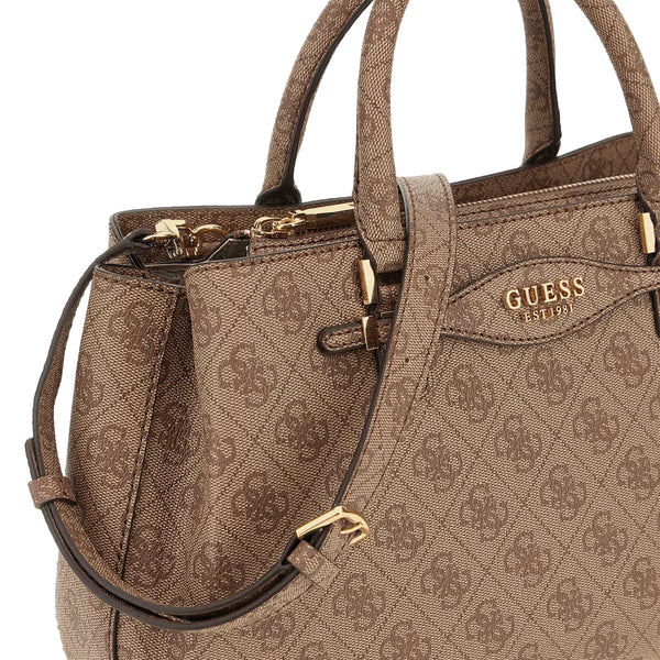 Guess - Katya Latte Logo Handbag - HWSG9652060 - LATTE/LOGO