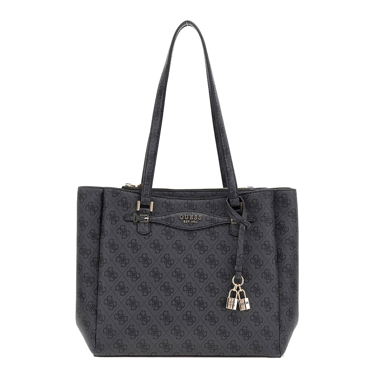 Guess - Katya Coal Logo Shoulder Bag - HWSG9652230 - COAL/LOGO