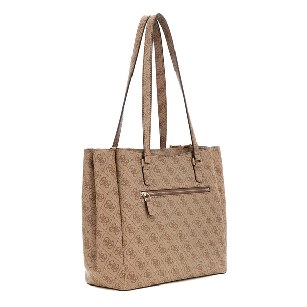 Guess - Katya Latte Logo Shoulder Bag - HWSG9652230 - LATTE/LOGO