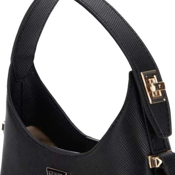 Guess - Rosalba Black Mini Hobo Bag - HWZG9657010 - BLACK