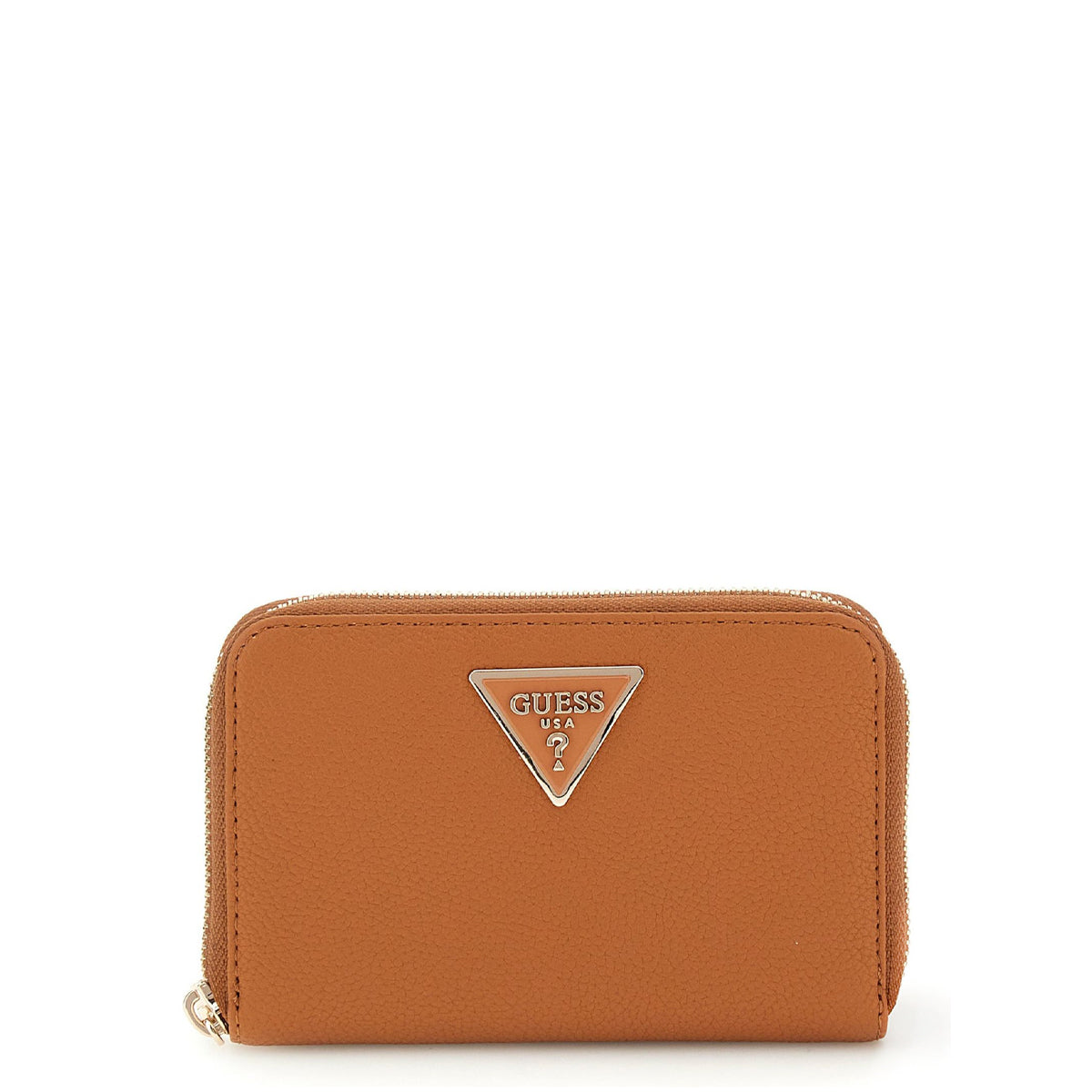 Guess - Laurel II Zip Around Cognac Medium Wallet - SWBG7459140 - COGNAC