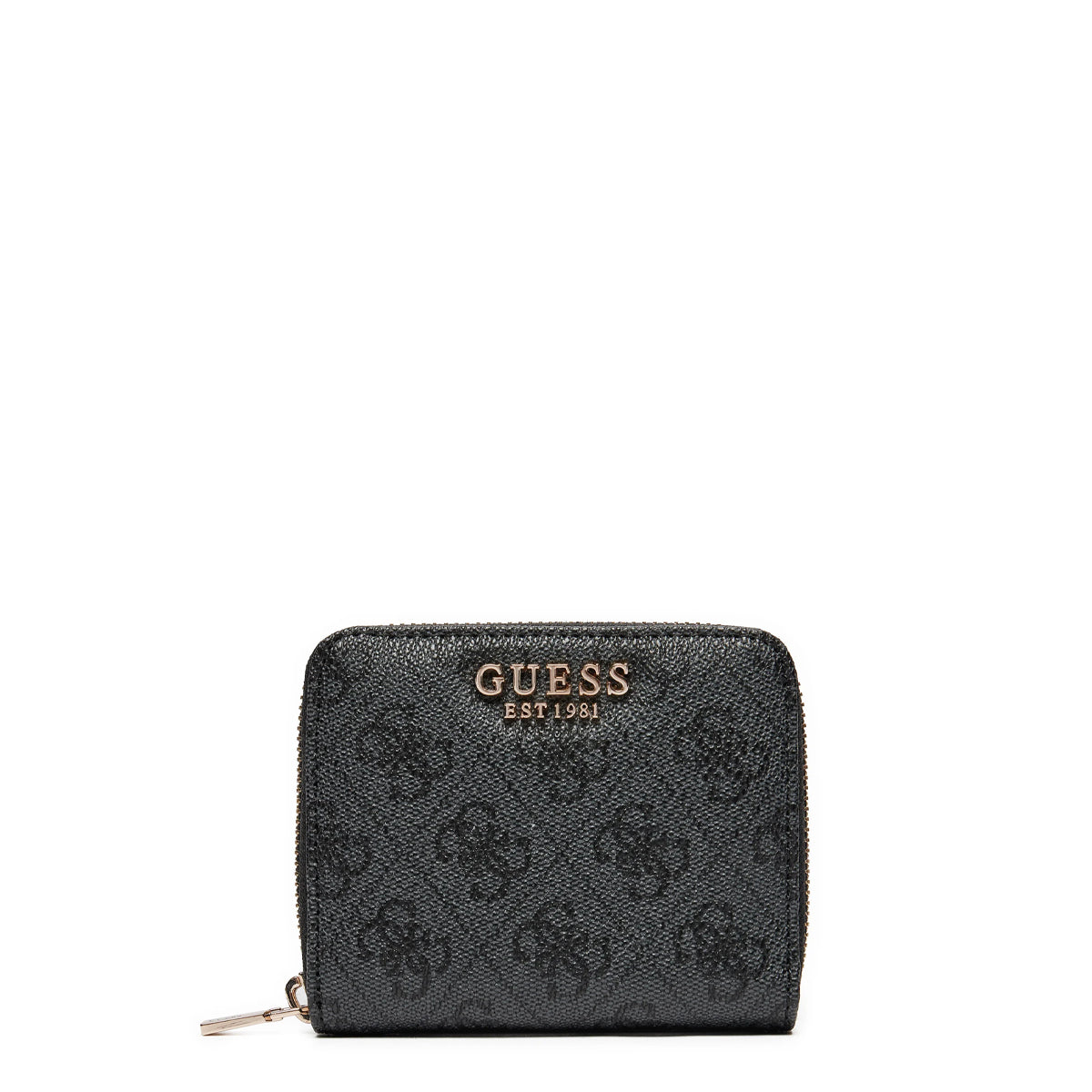 Guess - Laurel II Zip Around Coal Logo Small Wallet - SWSG7459137 - COAL/LOGO