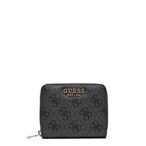 Guess - Laurel II Zip Around Coal Logo Small Wallet - SWSG7459137 - COAL/LOGO