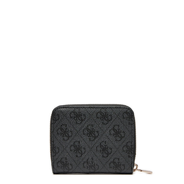 Guess - Laurel II Zip Around Coal Logo Small Wallet - SWSG7459137 - COAL/LOGO