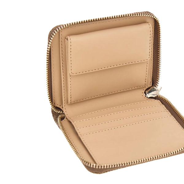 Guess - Laurel II Zip Around Latte Logo Small Wallet - SWSG7459137 - LATTE/LOGO