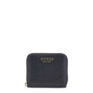 Guess - Laurel II Zip Around Black Small Wallet - SWZG7459137 - BLACK