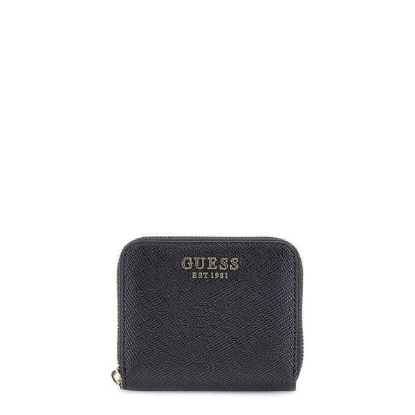 Guess - Laurel II Zip Around Black Small Wallet - SWZG7459137 - BLACK