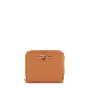 Guess - Laurel II Zip Around Light Cognac Small Wallet - SWZG7459137 - LIGHT/COGNAC