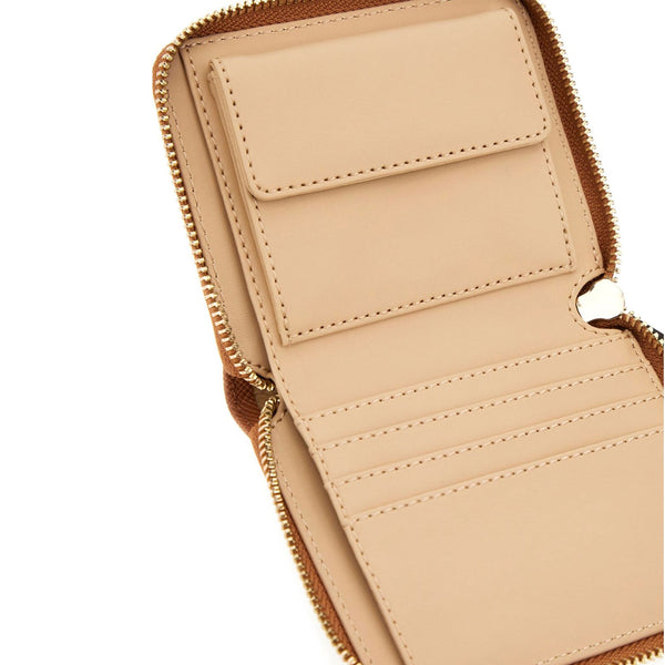 Guess - Laurel II Zip Around Light Cognac Small Wallet - SWZG7459137 - LIGHT/COGNAC