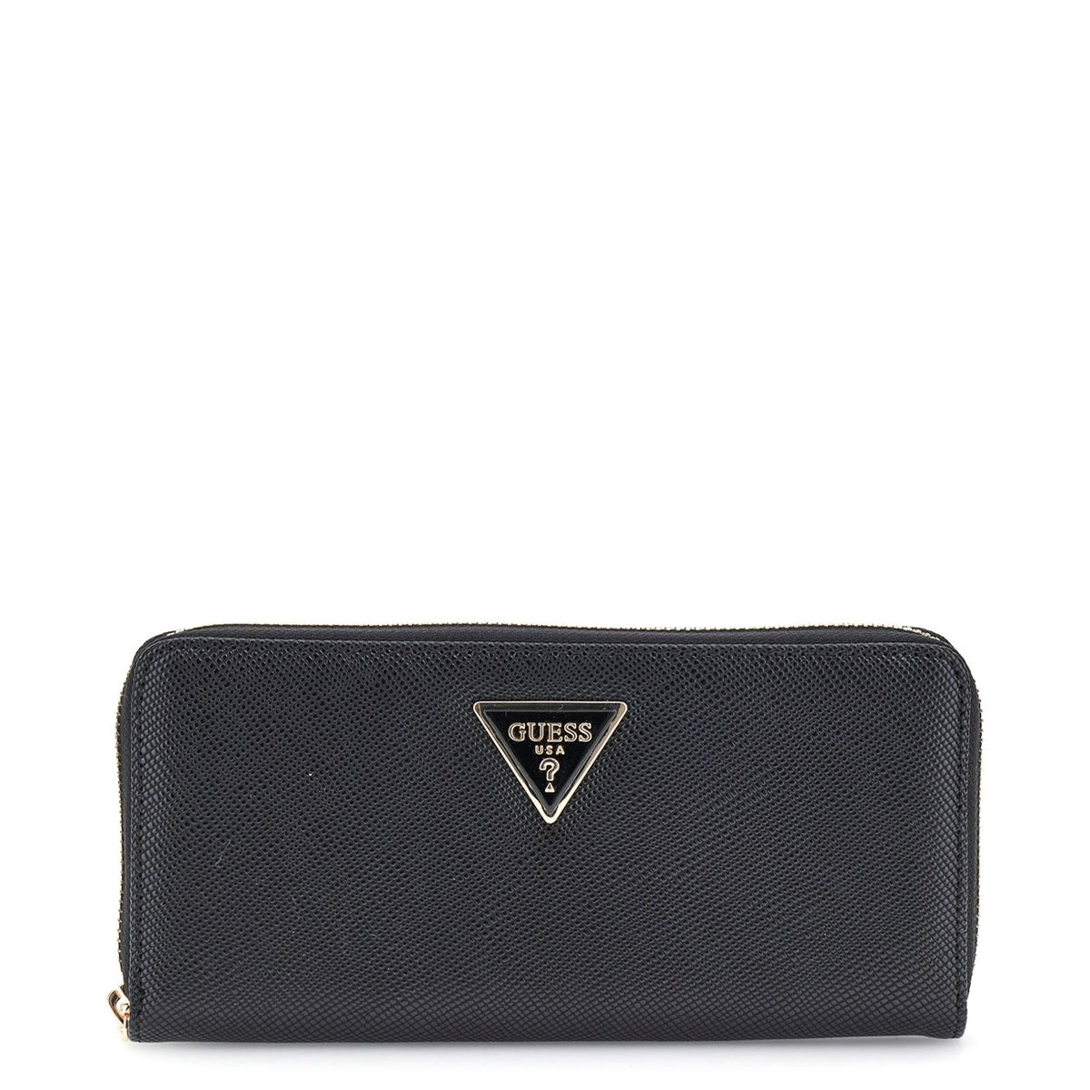 Guess - Laurel II Zip Around Black Wallet - SWZG7459146 - BLACK