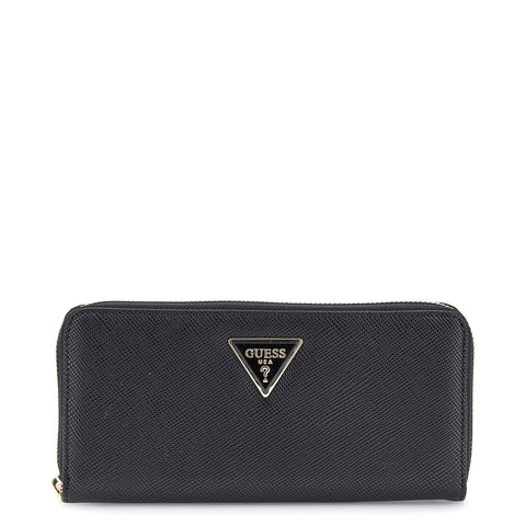 Guess - Laurel II Zip Around Black Wallet - SWZG7459146 - BLACK