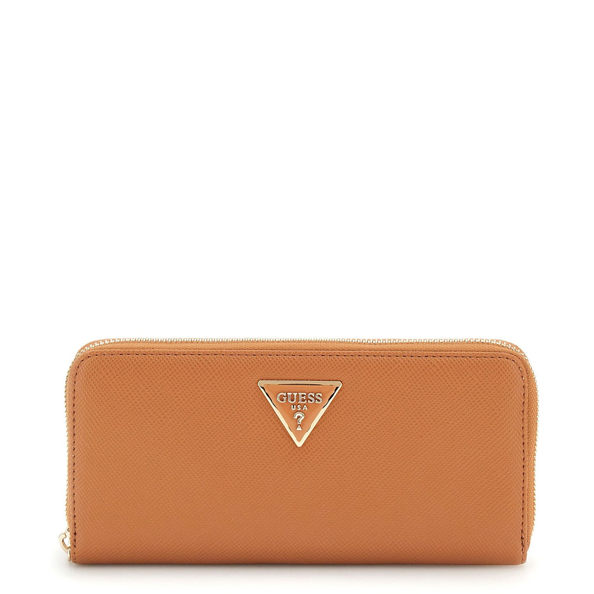 Guess - Laurel II Zip Around Light Cognac Wallet - SWZG7459146 - LIGHT/COGNAC