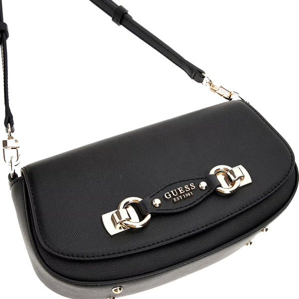 Guess - Mimina Black Crossbody Bag - HWBG8015200 - BLACK