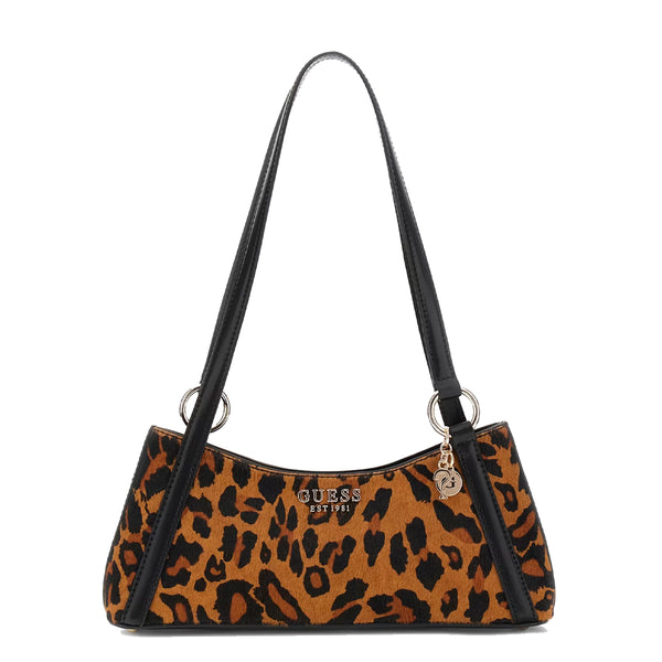 Guess - Borsa a spalla Domitilla Leopard - HWLO7529180 - LEOPARD