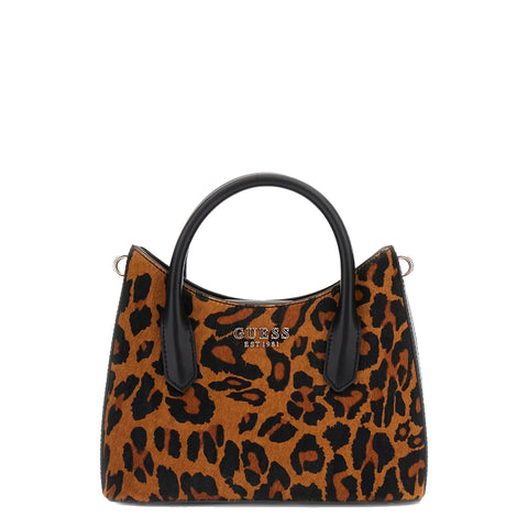 Guess - Mini borsa a mano Domitilla Leopard - HWLO7529760 - LEOPARD