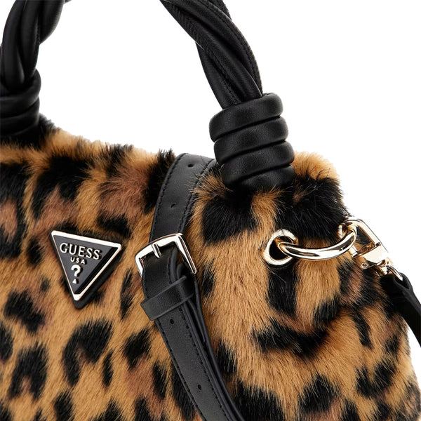 Guess - Borsa a mano Sunetra Leopard - HWLO8143110 - LEOPARD