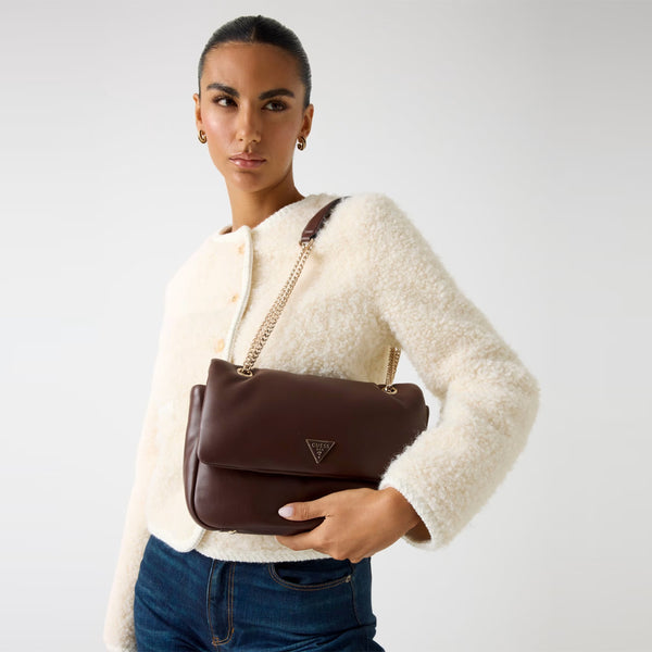 Guess - Borsa a tracolla Sunetra Espresso - HWNG7534210 - ESPRESSO