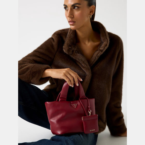 Guess - Borsa a mano Sunetra Red - HWNG7534750 - RED