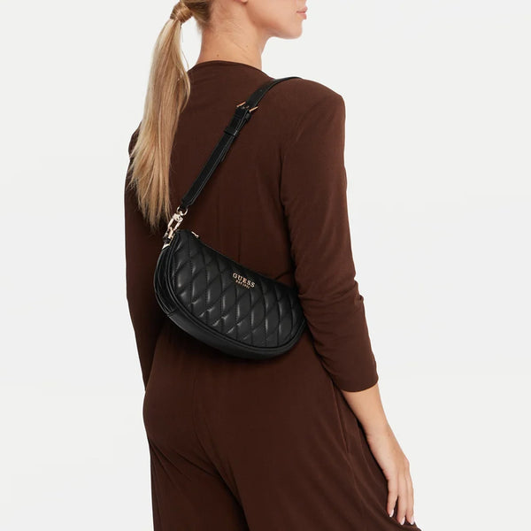 Guess - Borsa a spalla Valla Black - HWQG8122720 - BLACK