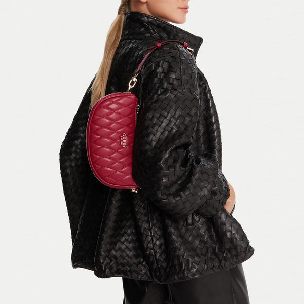 Guess - Borsa a spalla Valla Red - HWQG8122720 - RED
