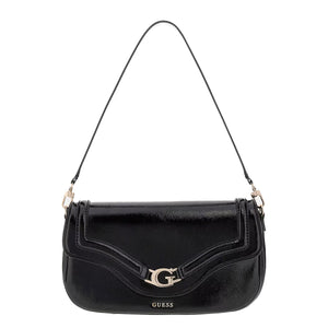 Guess - Borsa a spalla Dea vernice Black - HWTG7993200 - BLACK