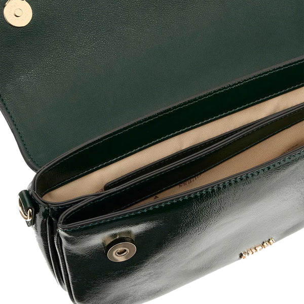 Guess - Borsa a spalla Dea vernice Forest - HWTG7993200 - FOREST