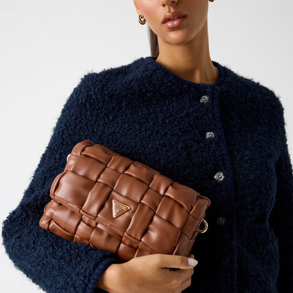 Guess - Borsa a tracolla Marion Cognac - HWWG8072190 - COGNAC